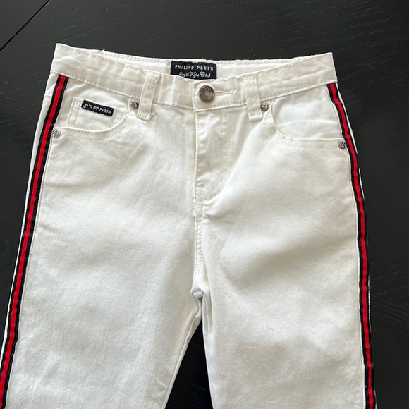 Philipp Plein Illegal Fight Club Straight Cut, Unisex Size 6, EUC - Picture 2 of 8